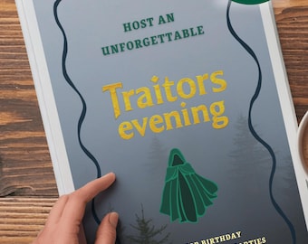 Traitors Inspired Game Pack | Bespoke Murder Mystery Dinner Party Kit | Traitors-Inspired Dinner Party