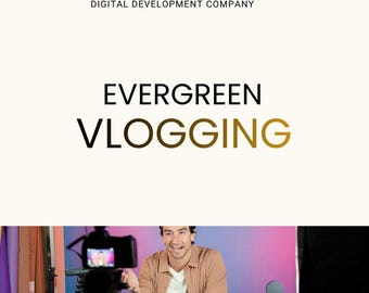 Guida al vlogging sempreverde: strategia per i contenuti video, SEO, elementi accattivanti (download digitale)
