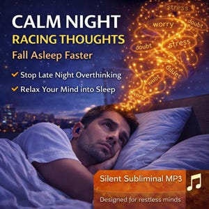 Subliminale MP3-Datei zur Entspannung des Nervensystems | Tiefschlaf ohne Grübeln | Beruhigender Körper für erholsamen Schlaf | Stille Audioaufnahme
