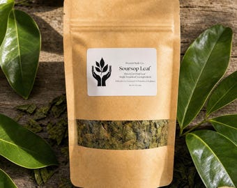 Soursop Leaf | Dried & Cut Leaves | Fruit Leaf Tea Ingredient