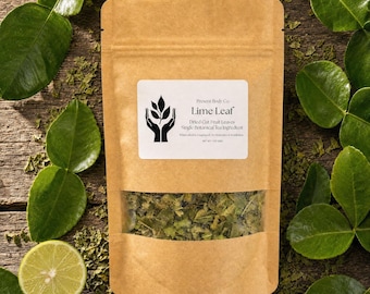 Lime Leaf | Dried & Cut Leaves | Fruit Leaf Tea Ingredient