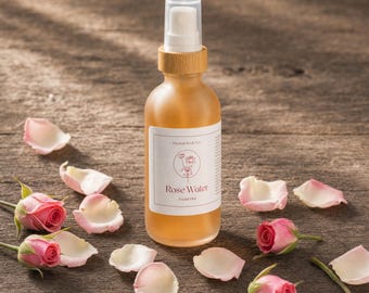 Rose Water Facial Mist | Hydrating Rose Toner for All Skin Types