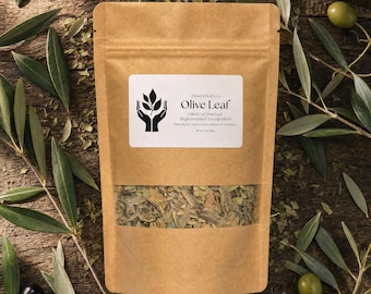 Olive Leaf | Dried & Cut Leaves | Fruit Leaf Tea Ingredient