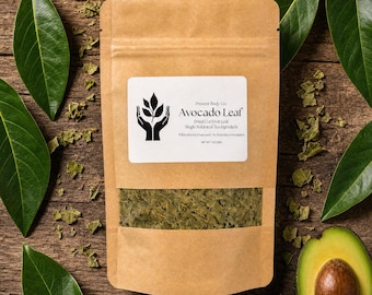 Avocado Leaf | Dried & Cut Leaves | Fruit Leaf Tea Ingredient