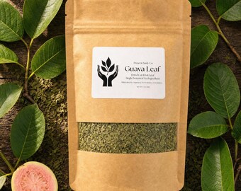 Guava Leaf | Dried & Cut Leaves | Fruit Leaf Tea Ingredient