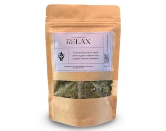 Relax Fruit Leaf Tea | Calming Stress Relief Blend