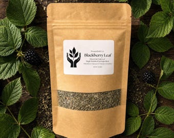 Hojas de mora / Hojas secas y cortadas / Té de hojas de fruta