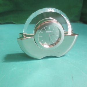 Seiko Vintage Table Clock - Etsy