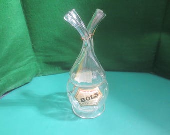 BOLS Hand Blown Glass Animal Miniature Liquor Bottles RARE! - Etsy