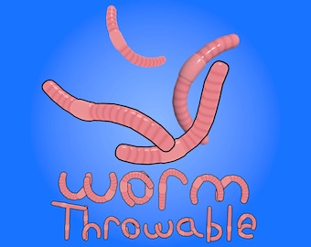 Floppy Worm Throwable