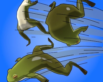 Floppy Frog Throwable