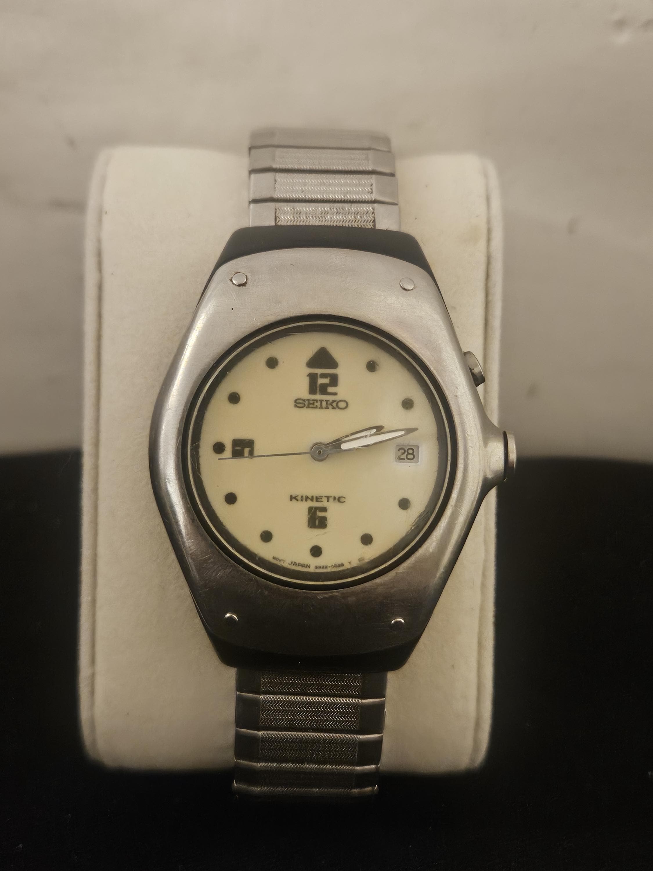 SEIKO Arctura Kinetic Ladies Watch Automatic 3M22-0D49 Date
