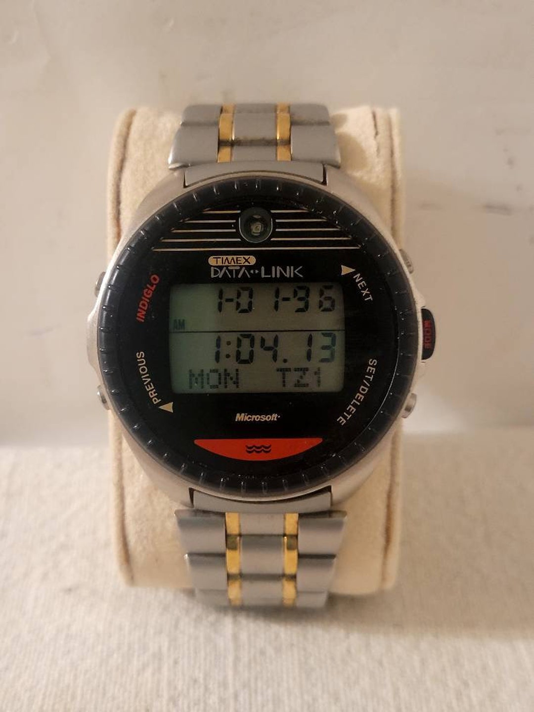 TIMEX Microsoft Data Link 150 Indiglo LCD Watch - Etsy