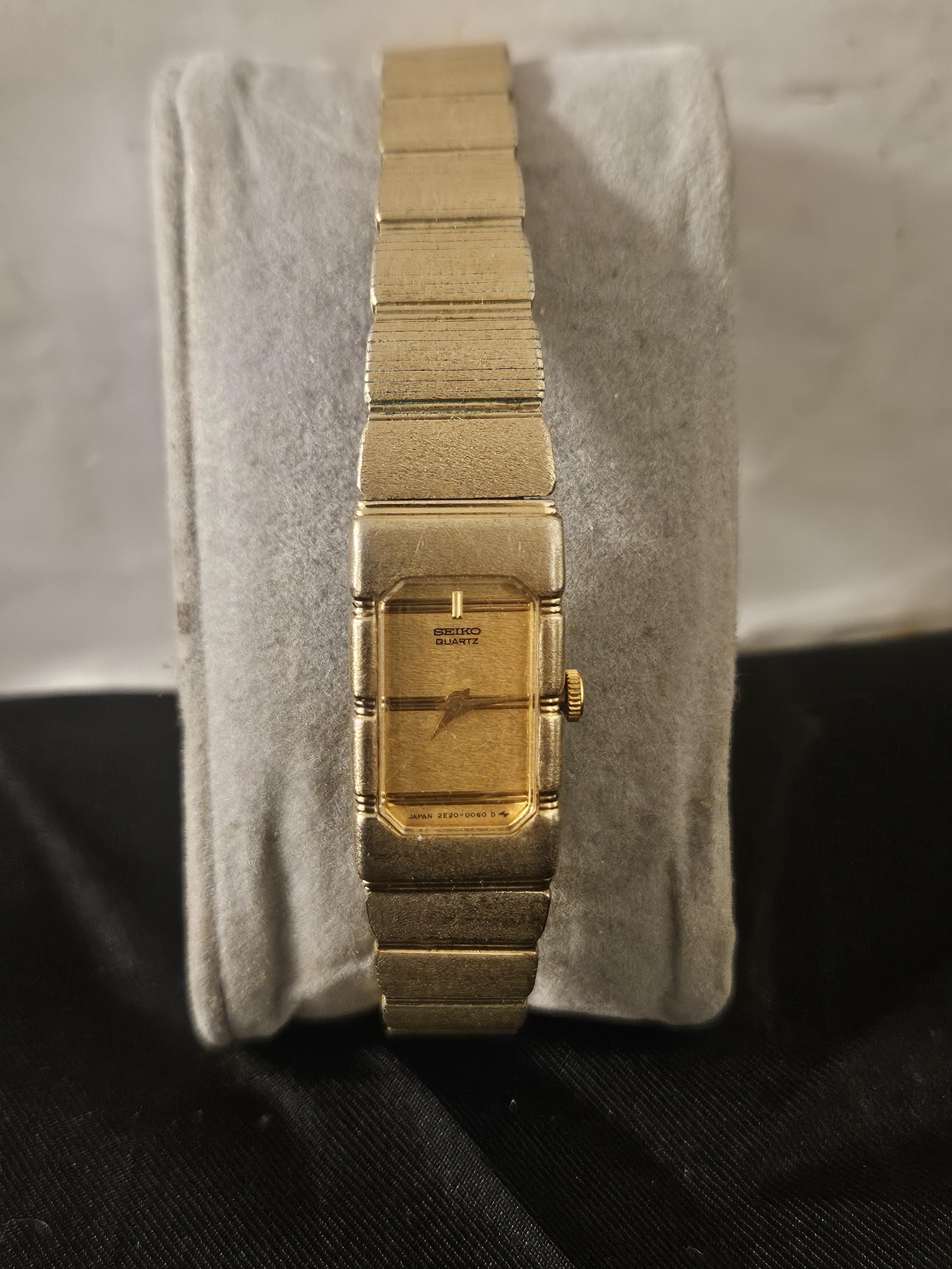 【美品】セイコー ドルチェ クォーツ【2E20-0020】【稼働品】メンズモデル 2e20 - Etsy
