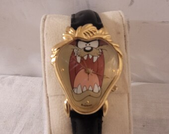 Working Waltham Cortez Tasmanian Devil Sox Baseball watch New Battery 42mm W Box Working Waltham Cortez Tasmanian Devil Sox Baseball Watch  main image 3