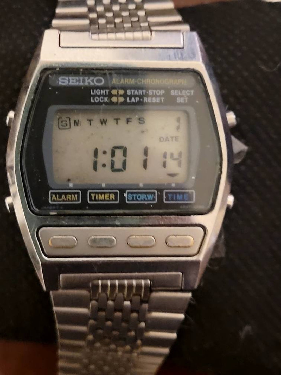 Men's Vintage Digital Watch SEIKO A547-5030alarm - Etsy