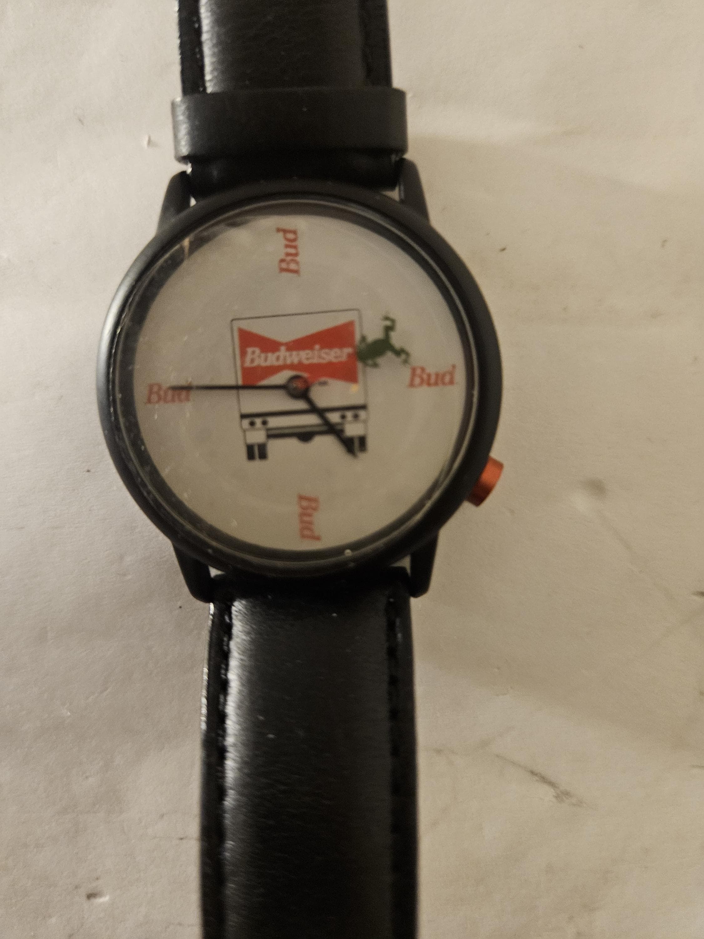 Budweiser Bud Man 手巻き時計 antique vintage Budweiser Bud Man 手巻き時計 antique vintage