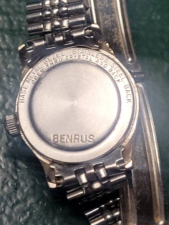 Vintage Benrus deco wind up Quartz Ladies woman Wris… Gem