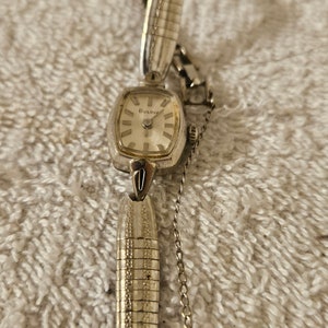 Vintage Bulova Silver Tone Women s Watch M8 Mechanical 1968 10K R.G.P. Bezel Etsy