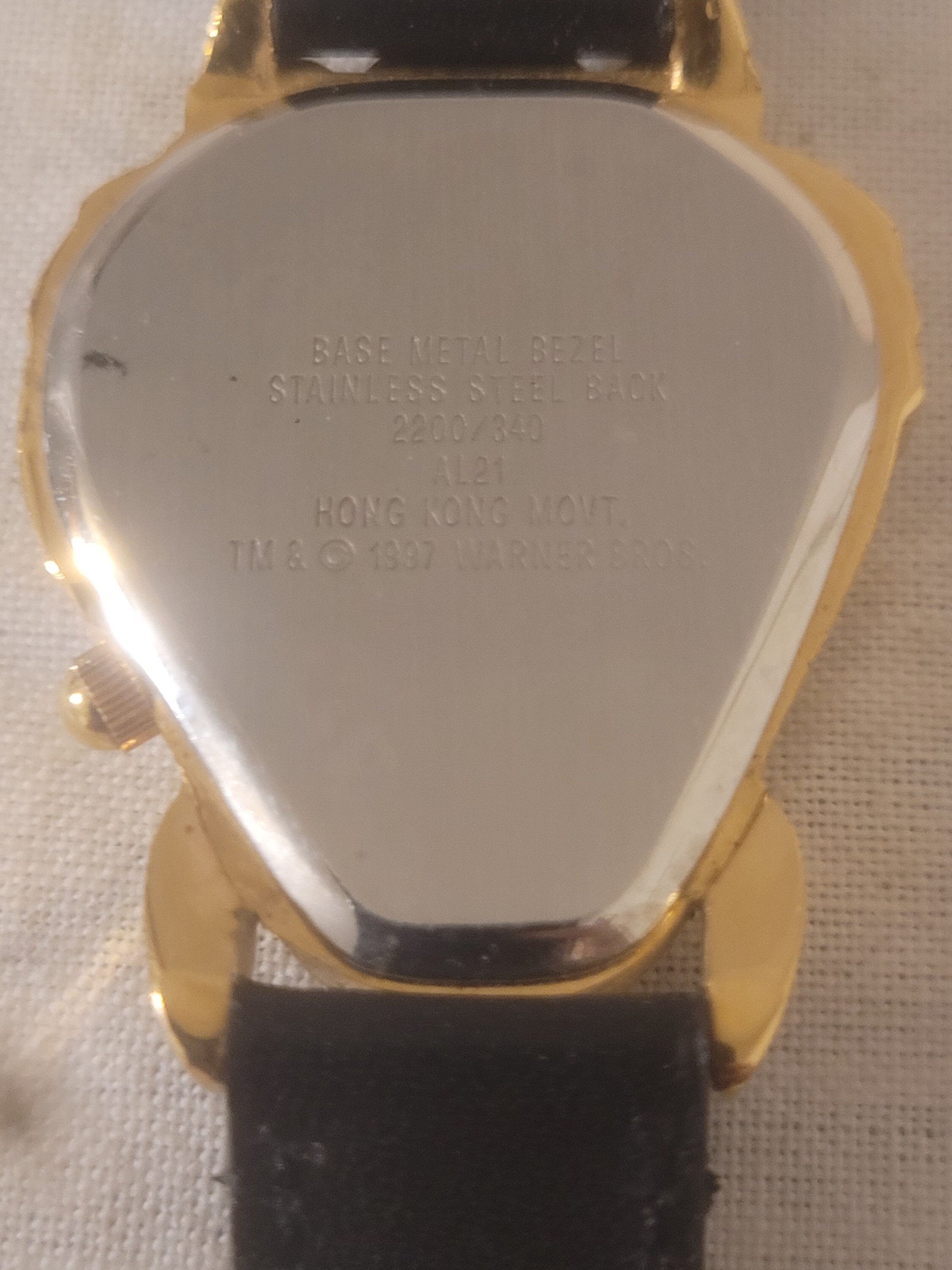 RARE VINTAGE | Armitron Tazmanian Devil Stainless Steel Watch | 1997 Warner Bros Armitron Taz Watch In Collectible Looney Tunes Items for  main image 2