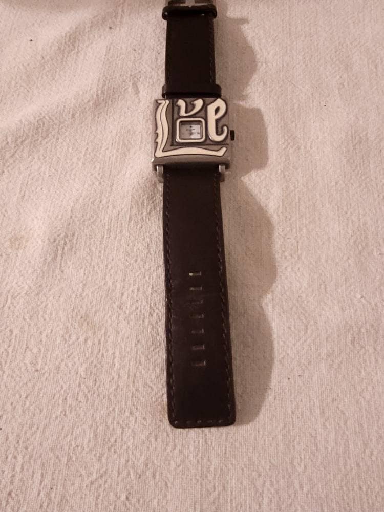 Vintage Lucky Brand Love Watch Leather Band - Etsy display picture 1