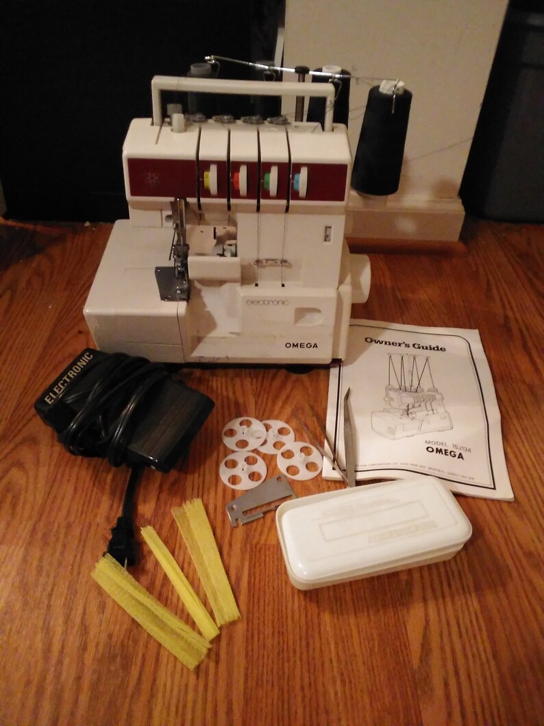 OMEGA eLECTRONIC 15J134 SEWING mACHINE sERGER cORD & pEDAL Etsy
