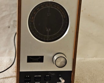 Vintage Bookshelf Mod Sony Solid State Stereo Tuner ST-80W - Tested!  Works! T16