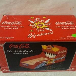 Coca Cola Musical Bank - Etsy