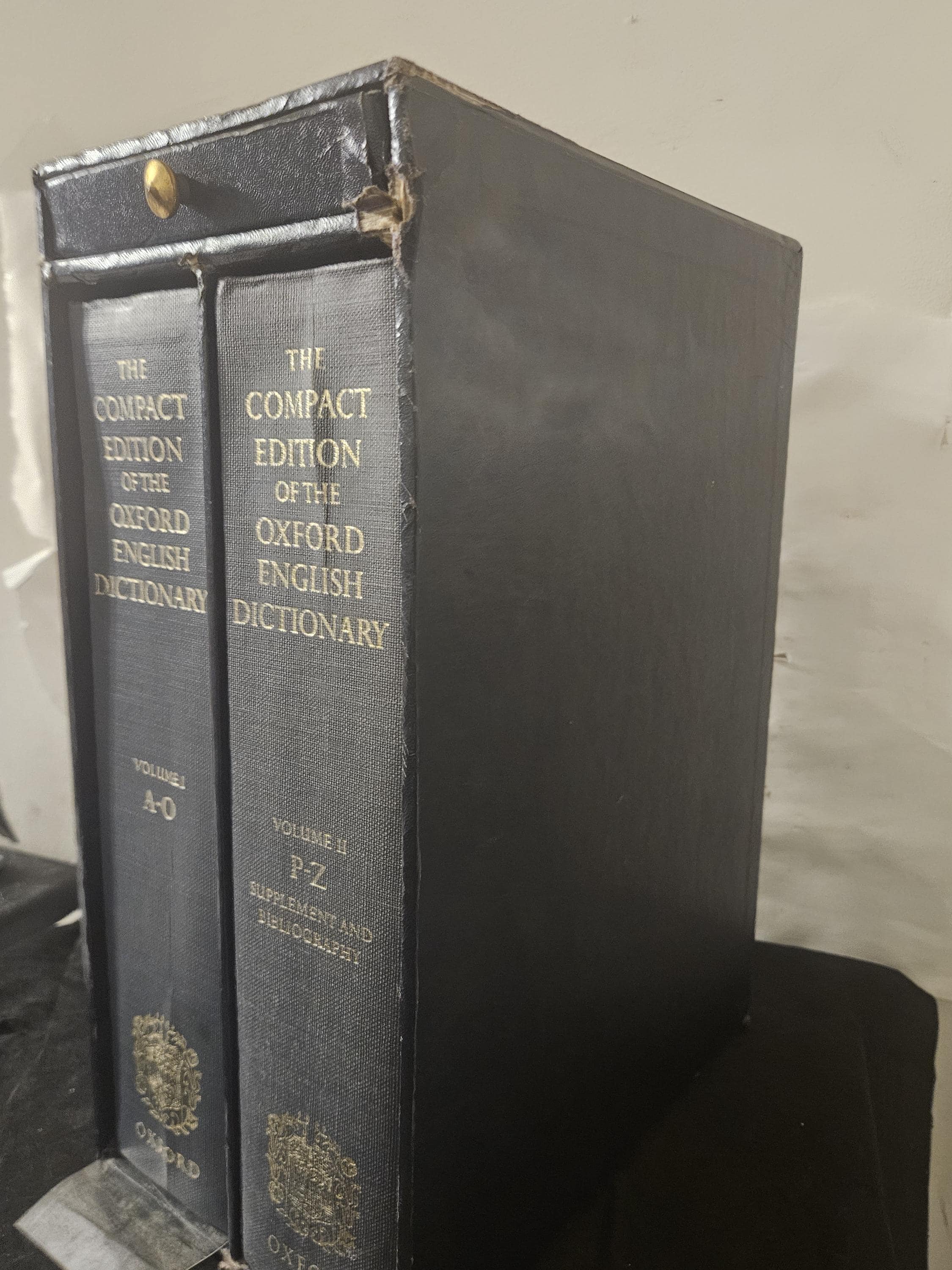Vintage Oxford English Dictionary - Etsy