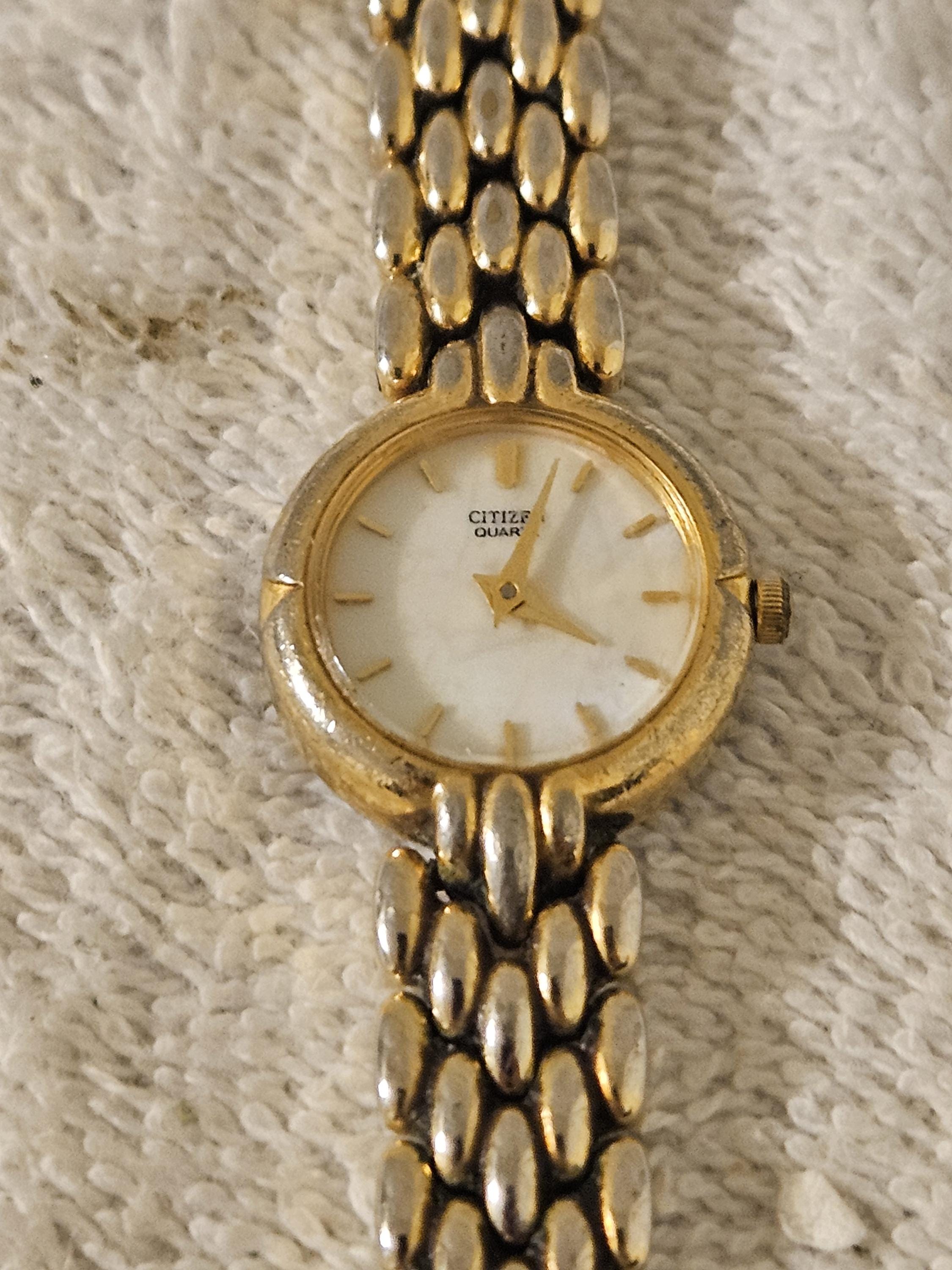 Citizen Gold-Tone Women\'s Bracelet Watch with Mother-of-Pearl Dial Citizen Women main image 2