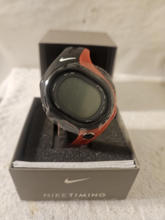 Nike TRIAX FURY 腕時計 Nike Triax Fury Digital Watch Men Black Yellow Backlight