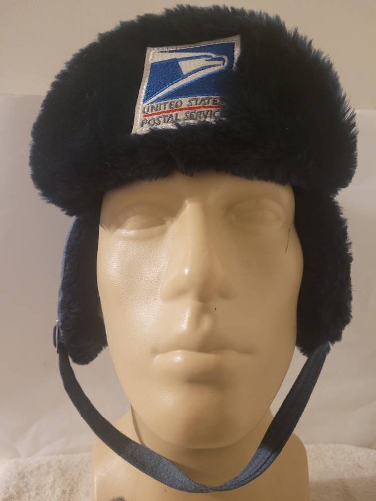 USPS X-large Fur Winter Hat Trapper 