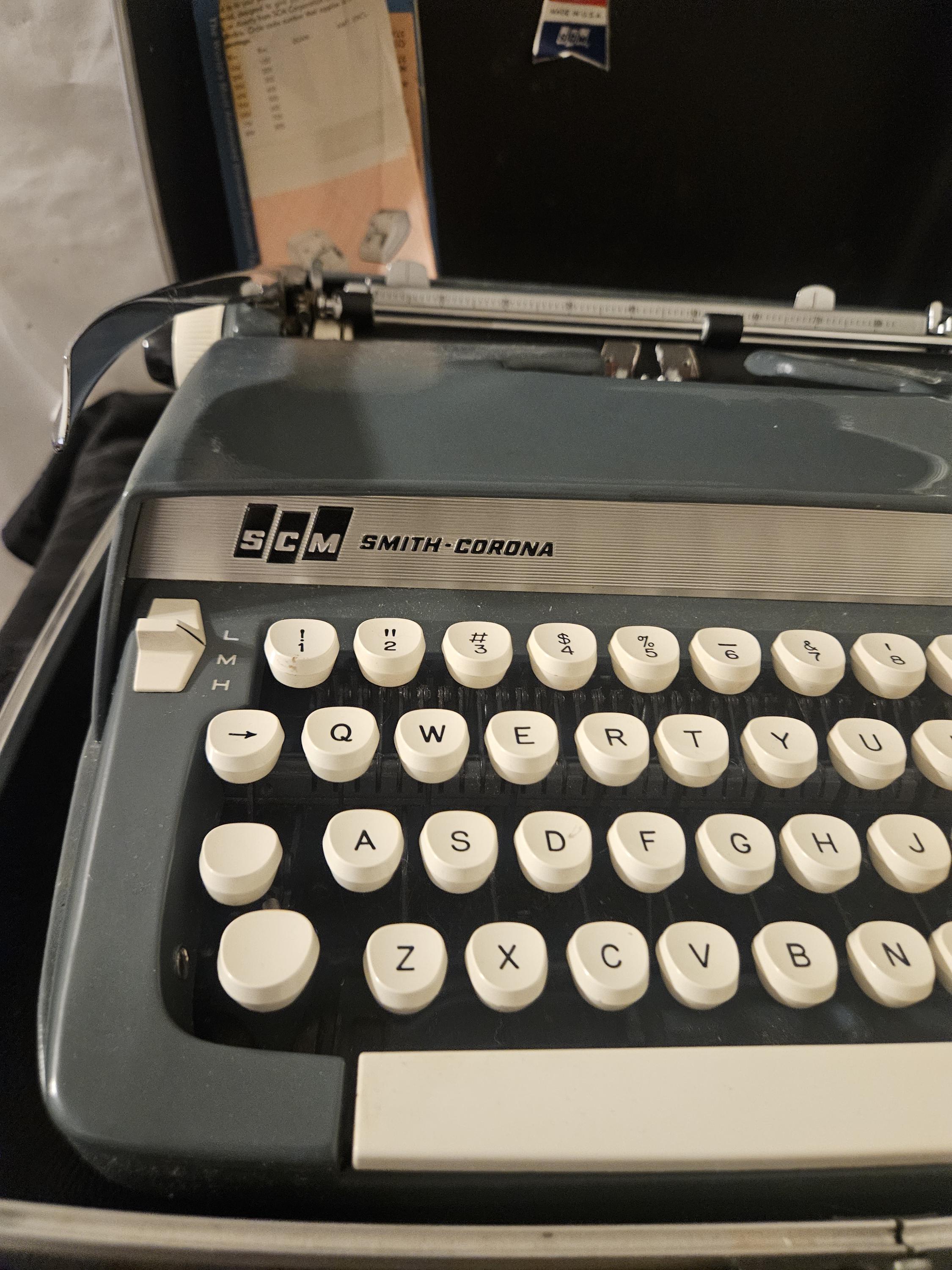Typewriter With Case
