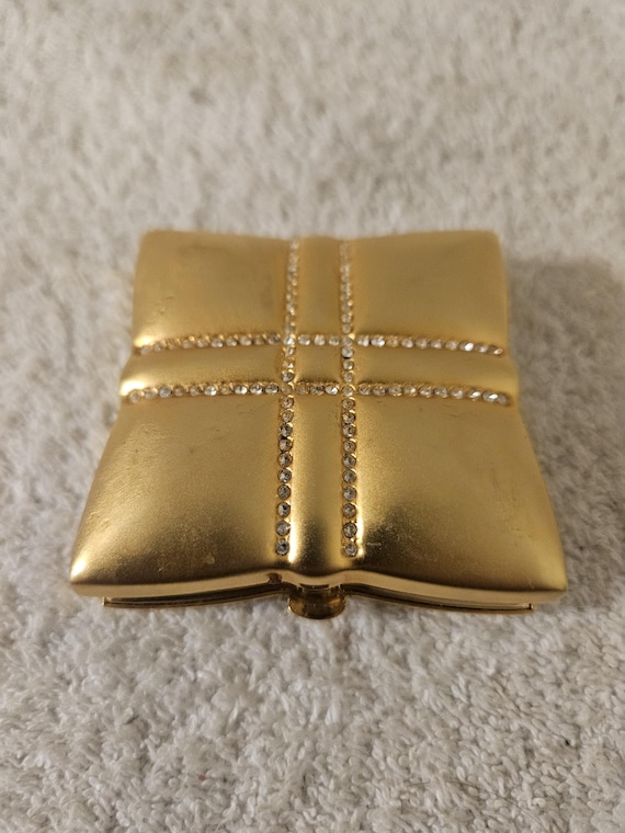 Estee Lauder Solid Perfume Powder Compact "Precio… - image 1