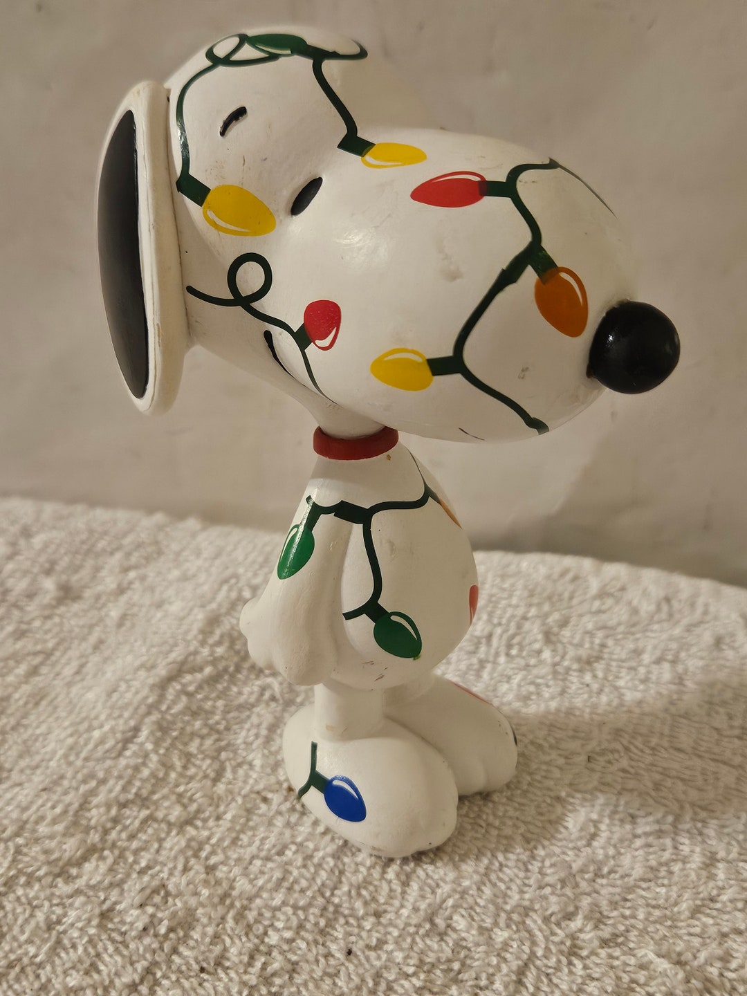 Snoopy Peanuts Christmas Lights Figurine Decoration Pnts 3000081349