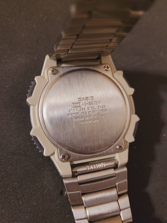 Casio AQ S800W 1E Tough Solar World Time Sports Resin Men Watch