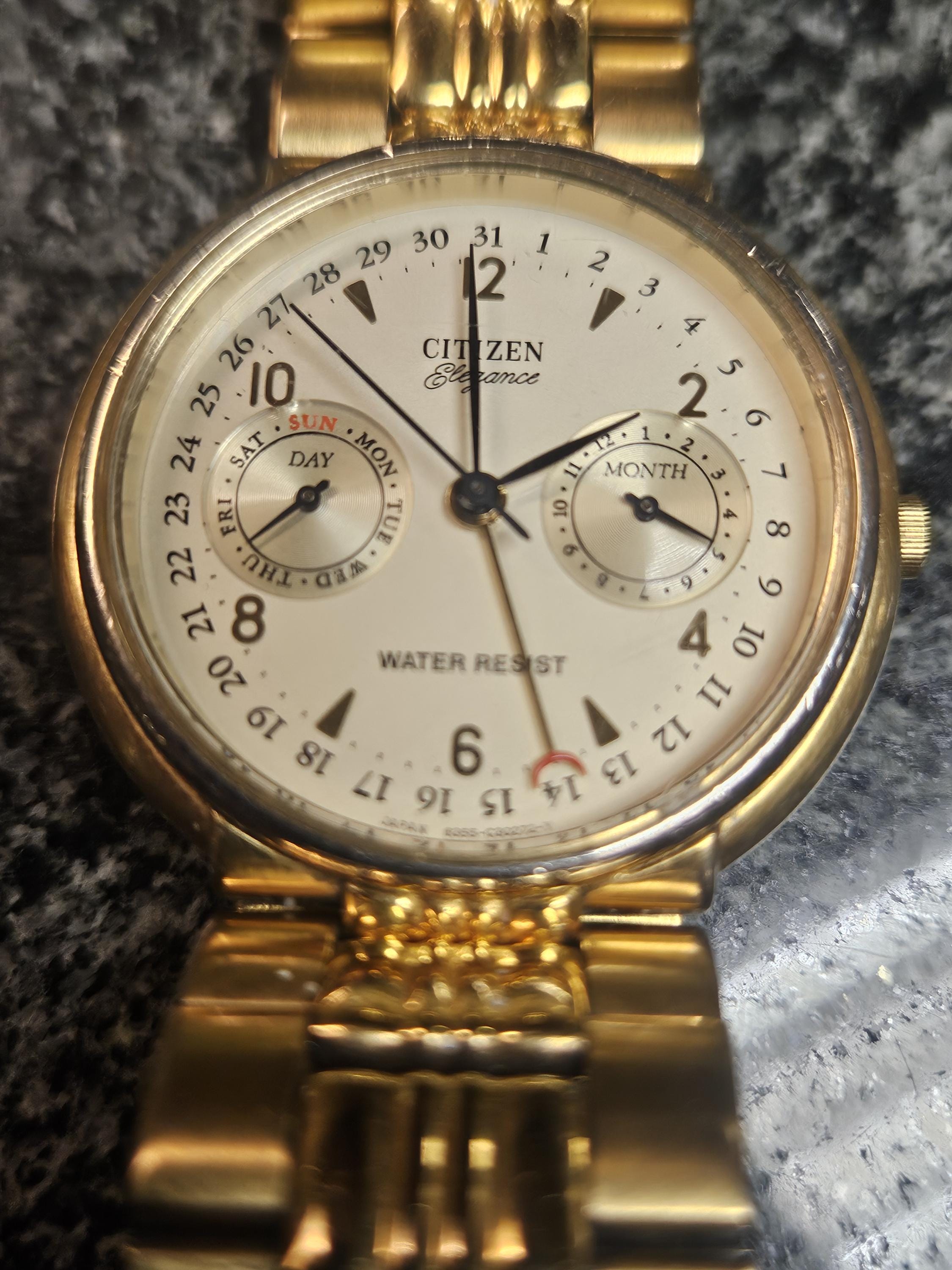 Rare / Vintage - Citizen Multi-function 6355-G31191 TA Men's