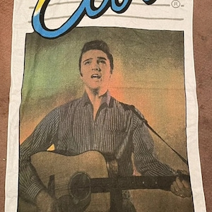 Elvis Presley Beach Towel - Etsy
