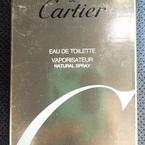 Vtg Must De Cartier Woman's 3.3oz EDT Spray Read Listing New In Sealed Box RARE