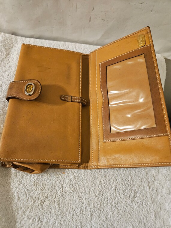 Gucci Vintage Wallet Bifold Long Purse Micro GG C… - image 2