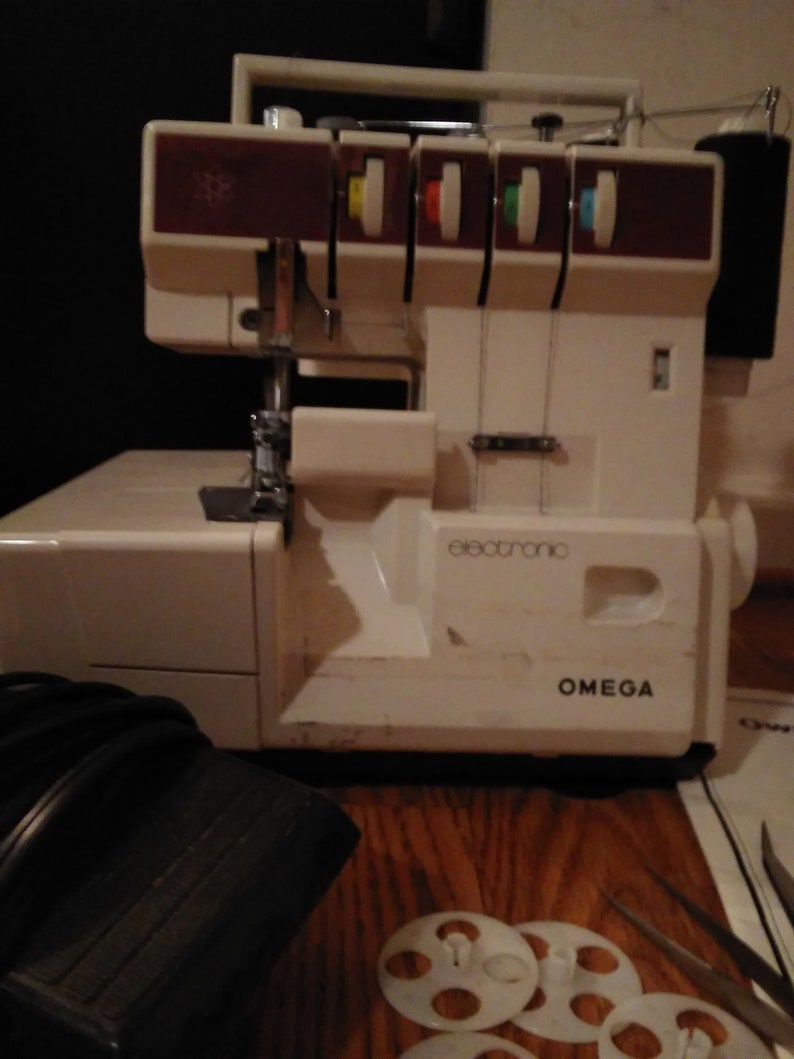 OMEGA eLECTRONIC 15J134 SEWING mACHINE sERGER cORD & pEDAL Etsy