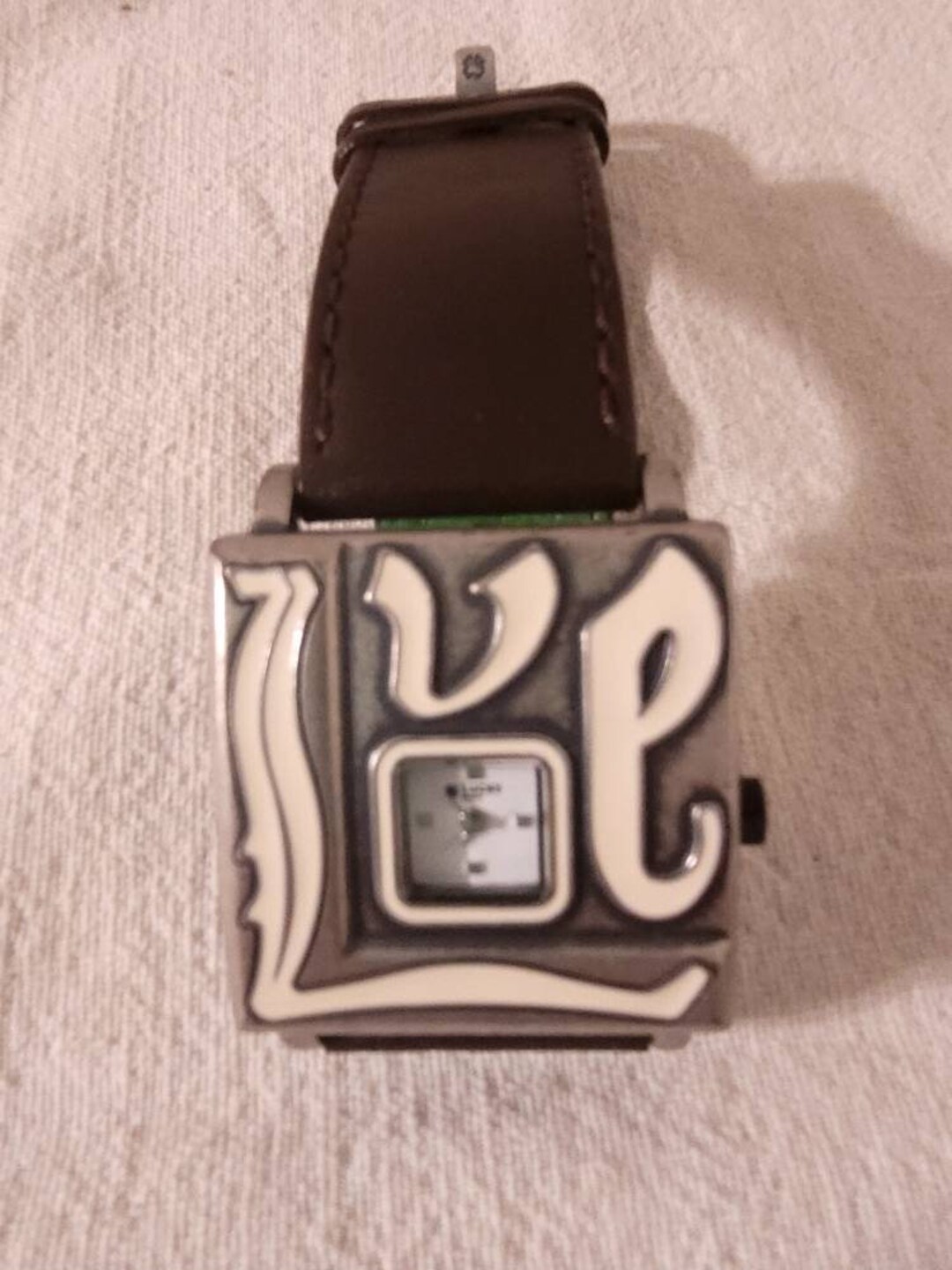Vintage Lucky Brand Love Watch Leather Band - Etsy display picture 3
