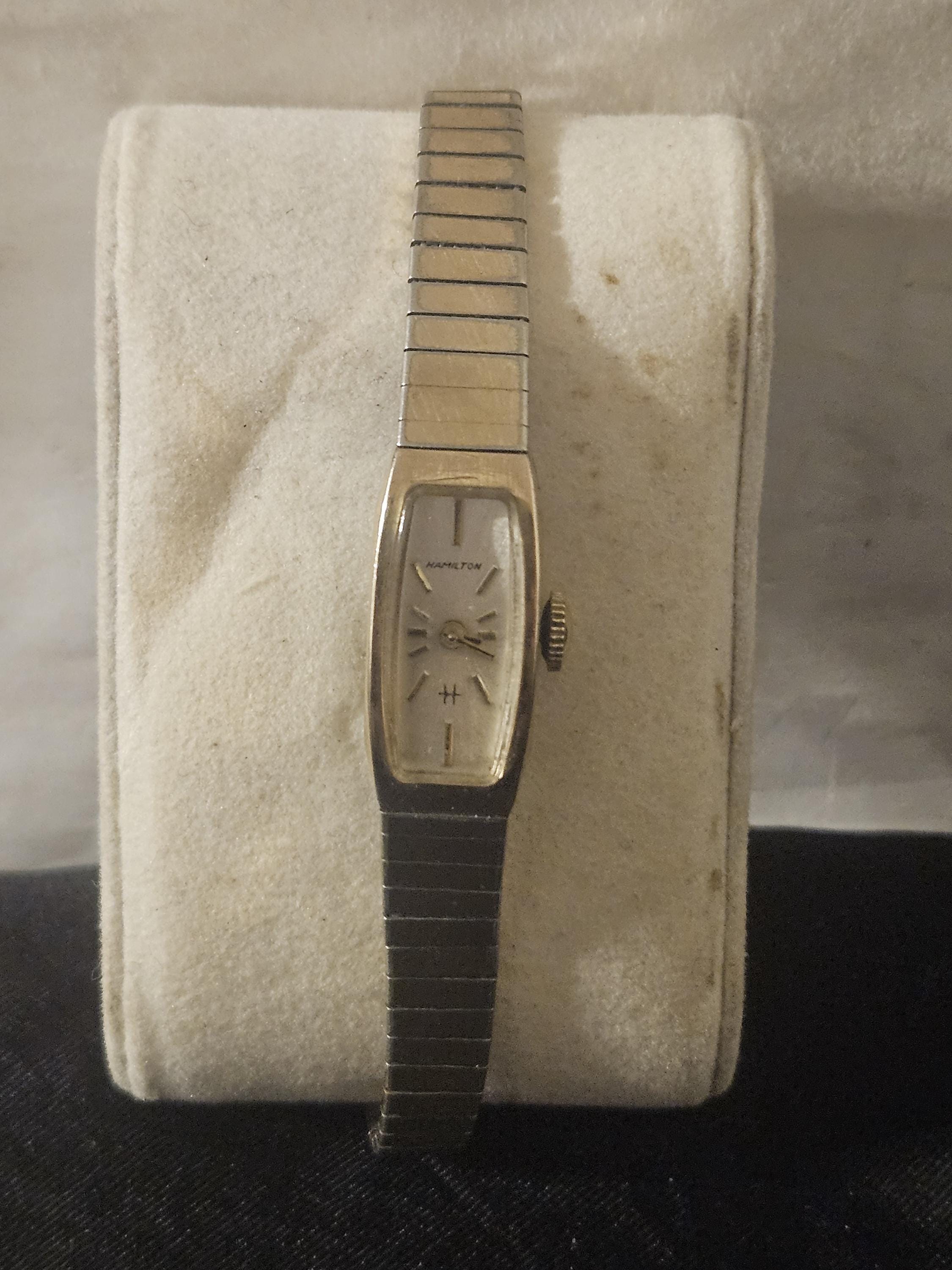 1970s Hamilton Swiss Cal.609~17 Jewel 10k RGP Womens Bracelet Watch Working 1970s Hamilton Swiss Cal.609~17 Jewel 10k RGP Womens  main image 2