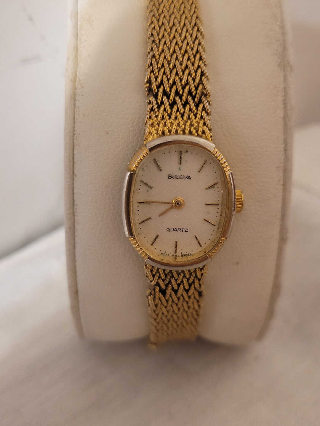 Vintage Ladies Bulova Quartz Watch Gold Toned Wrist Watch P3 Etsy