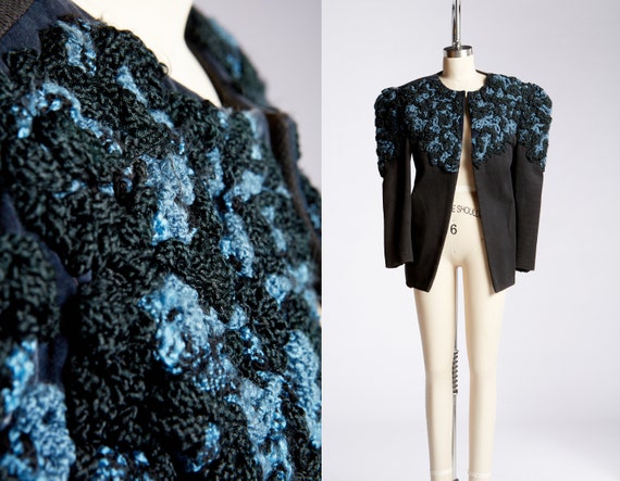 1980/90s Balarezo RARE, Swing Coat, Power Shoulder