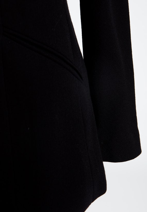 2000s Chloé Black Wool Jacket & Maxi Skirt set - image 7