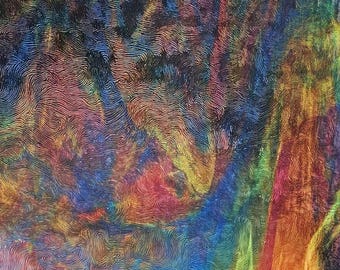 Petrol Oil Slick Vertigo Kokomo Stained Glass Sheet 103LLV Rainbow Streaky Cathedral Lampmaker Mosaic Panel Supply