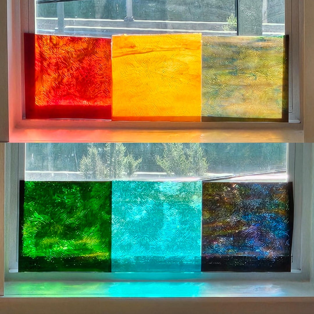 Steaky Color KOG Bundle Rainbow Vertigo Streaky Multicolor Mix - Curated 6 Pc 8x8 ...