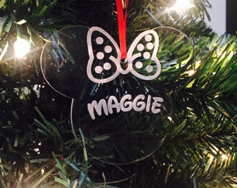 ORIGINAL CREATOR Disney Christmas Ornament, Disney Wedding Ornament, Minnie Christmas Ornament, Children's Christmas ornament