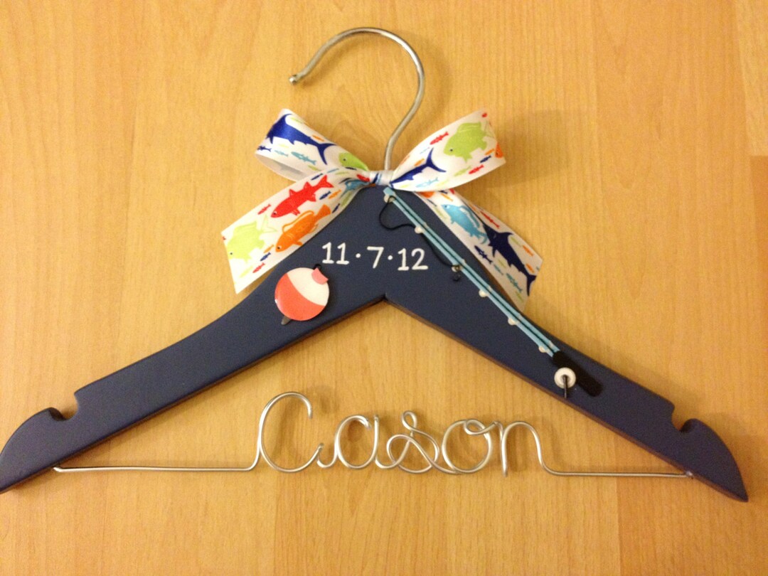 Children's Personalized Hanger / Baby Hanger / Kids Hanger Etsy